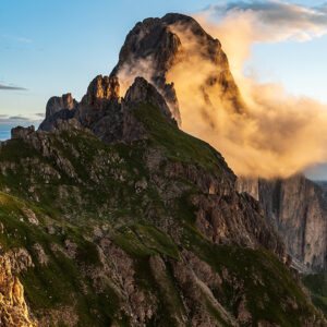 Rosengartenspitze z Passo delle Coronelle