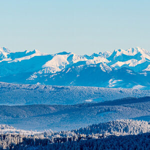 Vysoké Tatry z Velké Rači