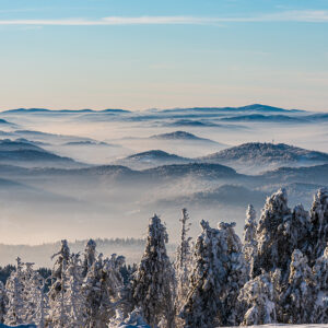 Výhled z Veľké Rači