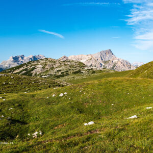 Ráno nad chatou Sennes