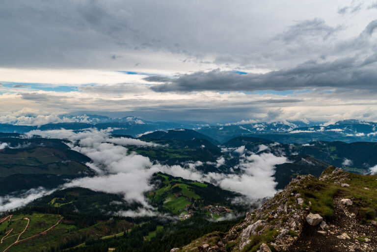 Přechod Dolomit – 1.den: Obereggen – Bivacco Mario Rigatti