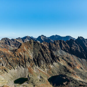 Výhled z Furkotského štítu