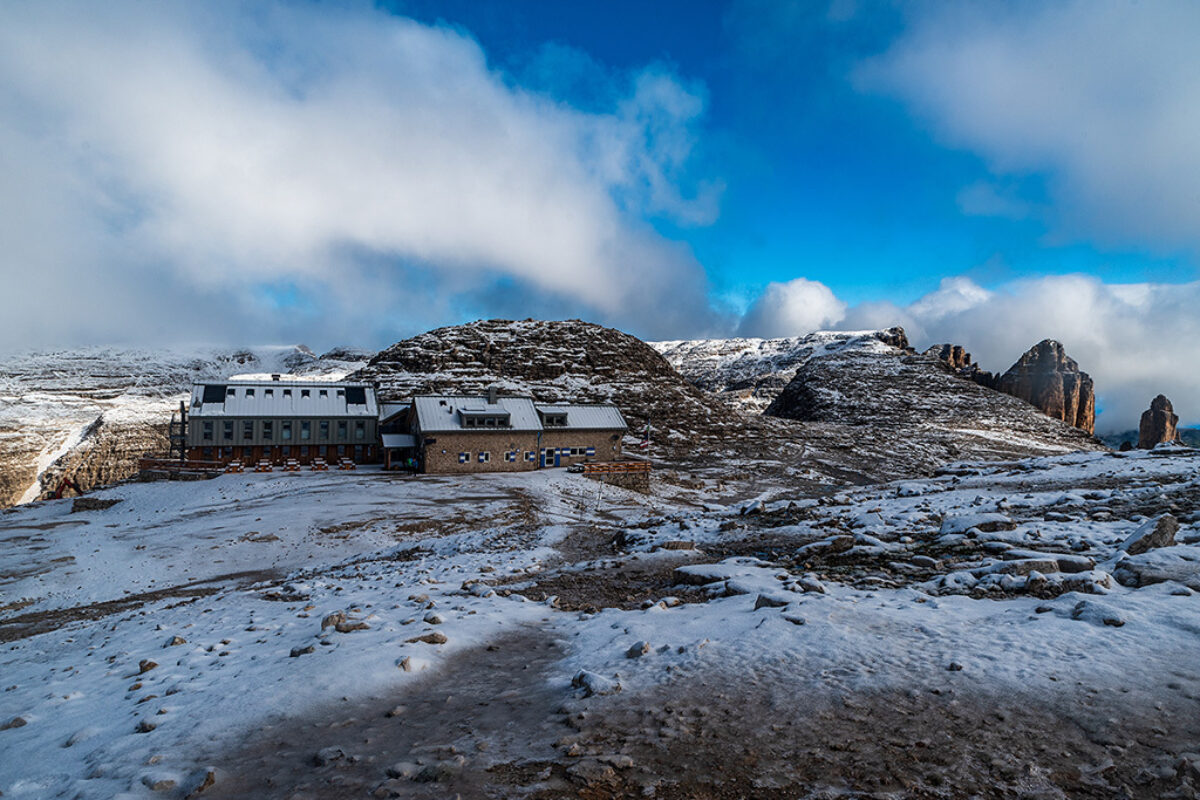 Přechod Dolomit – 5. den: Rifugio Boé – Piz Boé – Passo Campolongo – Pralongia – pod Setsasem