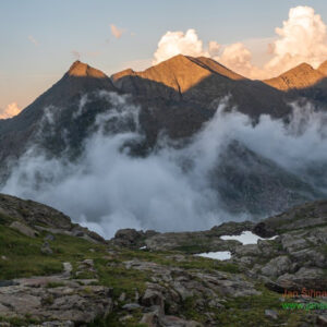 Večer nad Lago della Rossa