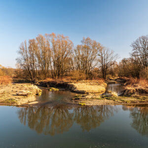 Soutok Odry s Ondřejnicí v Poodří